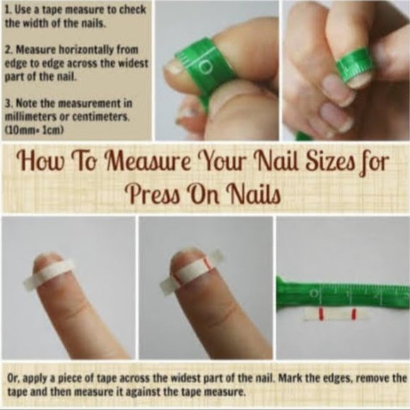 Handmade Hard Gel XL Coffin Press On Nails - Picture 5 of 5